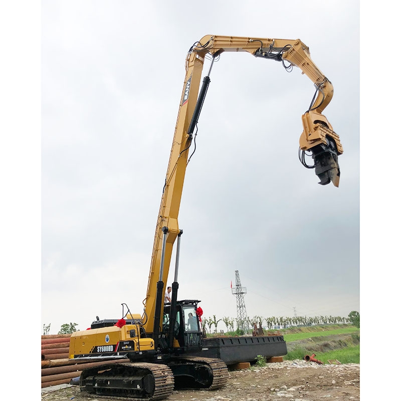 550挖掘機打樁臂