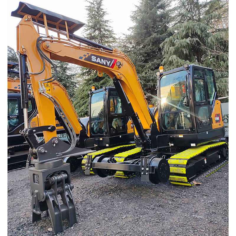 三一60軌道輪挖機